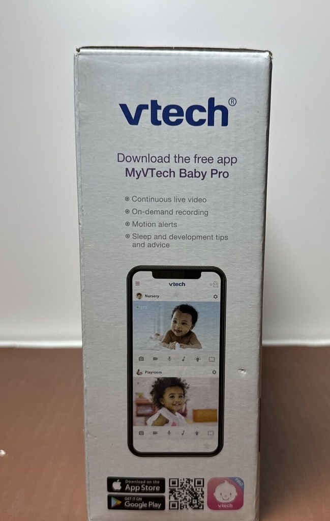 Brand New - Vtech Pan & Tilt 2 Camera Video Monitor RM7766-2HD #3