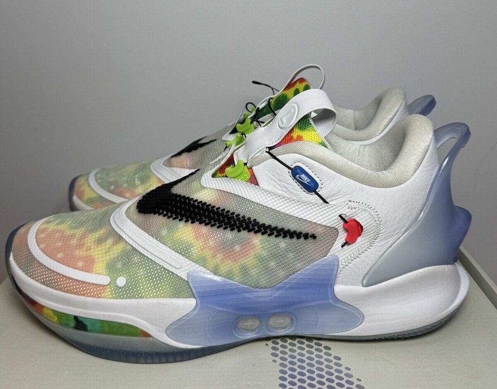 Nike Adapt BB 2.0 Tie Dye BQ5397-100, Size 12 #4