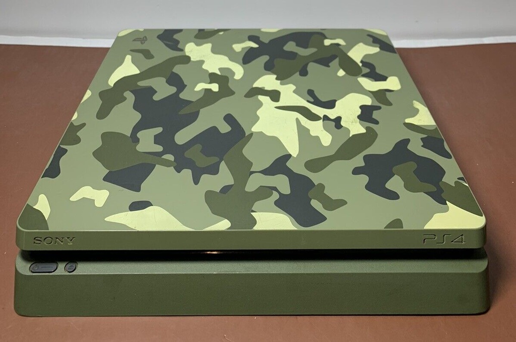 Sony PlayStation 4 Slim PS4 1TB Green Camouflage Console Gaming System CUH-2115B #1