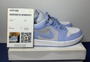 Nike Air Jordan 1 Low DC0774-050 Grey White Aluminum Blue Shoes - WMNS  S 10 used