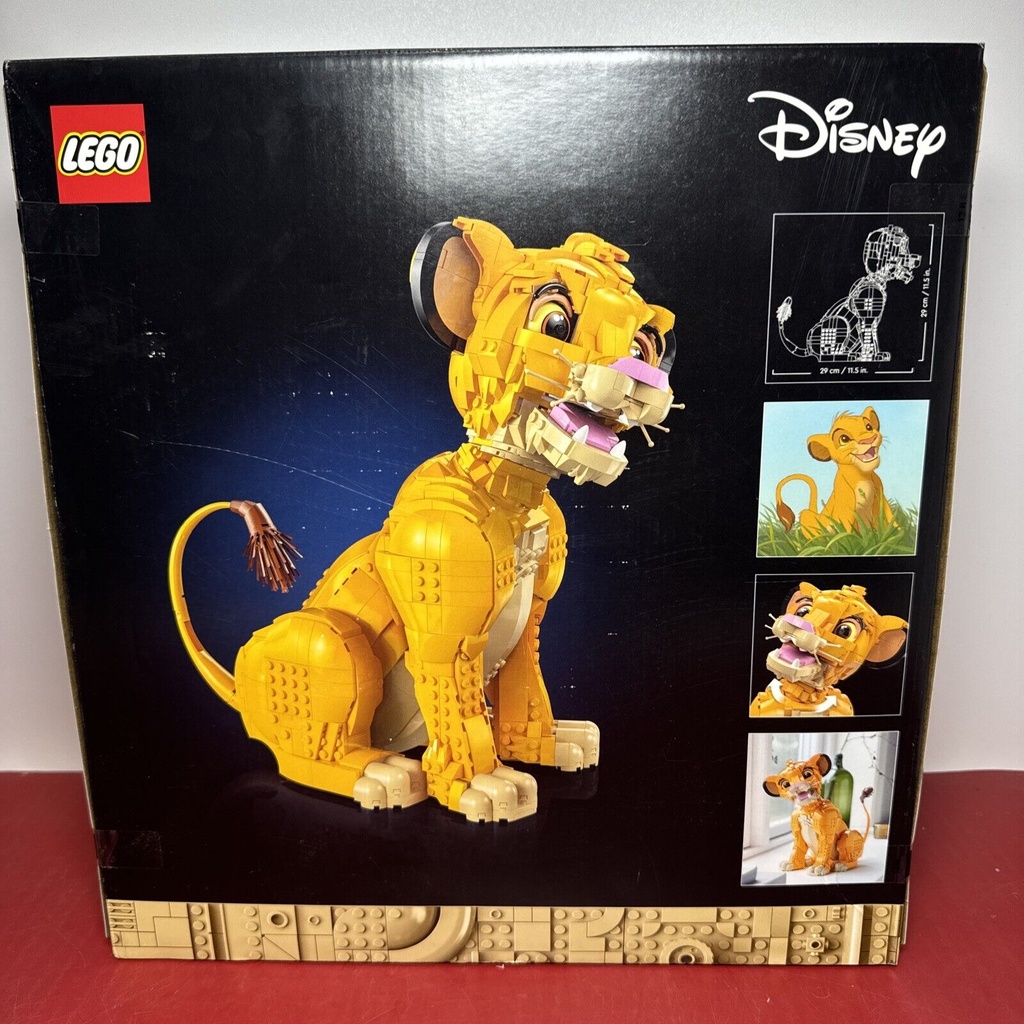 Lego 43247 Disney The Lion King: Simba Buildable Figure 6472848 New Sealed #1