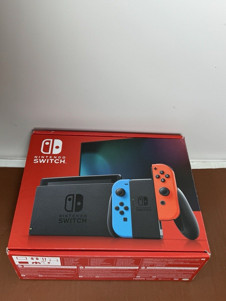 Brand New- Nintendo Switch Red Blue Joy Cons 32GB V2 Gaming Console #5