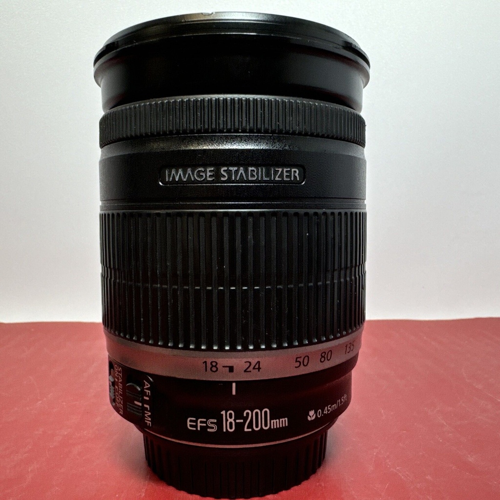 Canon EF-S 18-200mm f3.5-5.6 IS Lens EFS Read Description #1