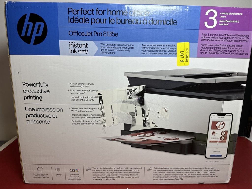 HP Officejet Pro 8135e Inkjet Multifunction Printer 40Q35AB1H #2