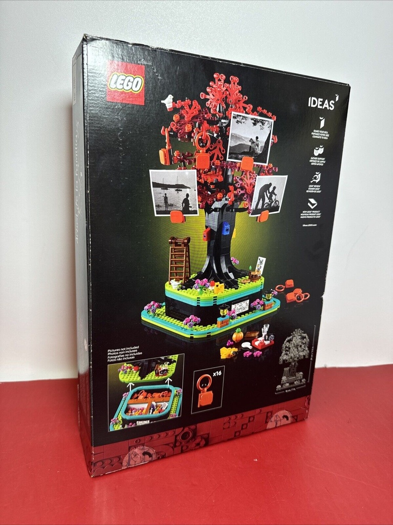 LEGO Ideas Family Tree Home Decor Building - 1040 Pieces (21346) NIB #1