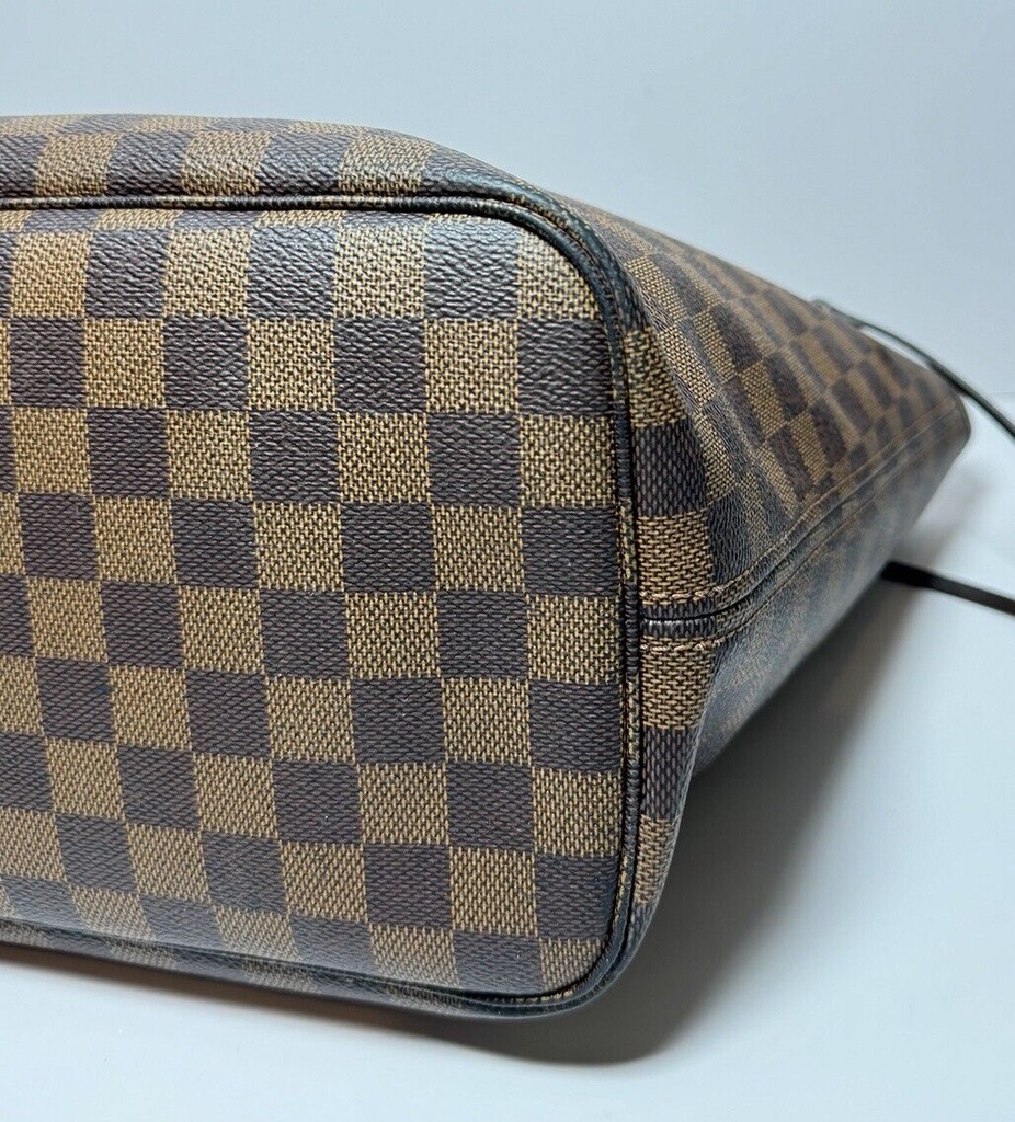 Louis Vuitton Damier Ebene Canvas Neverfull MM Shoulder Tote Bag N41358 #11