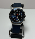 Swatch Watch Chrono Blue Grid YVS454 - NEW WITH BOX used