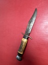 VTG Original Bowie Knife Assosiated Cutlery 10" used