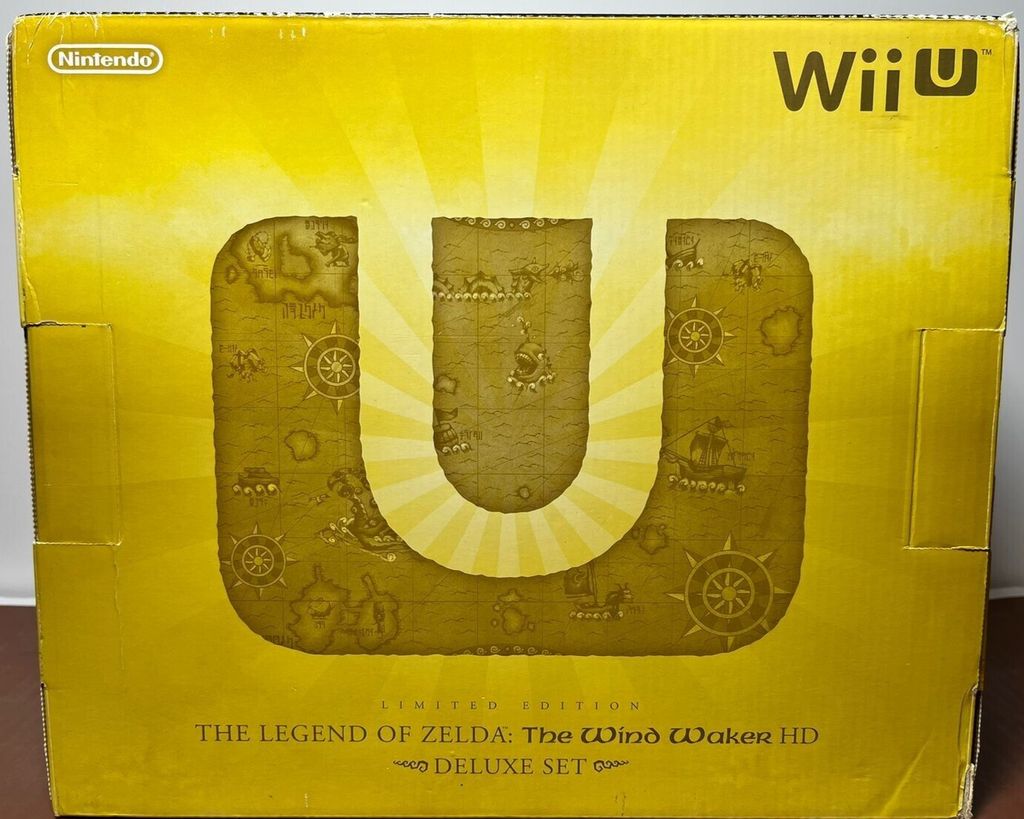 Zelda : The Wind Waker Deluxe Set W/various Extras and Wii And WiiU Games! #2