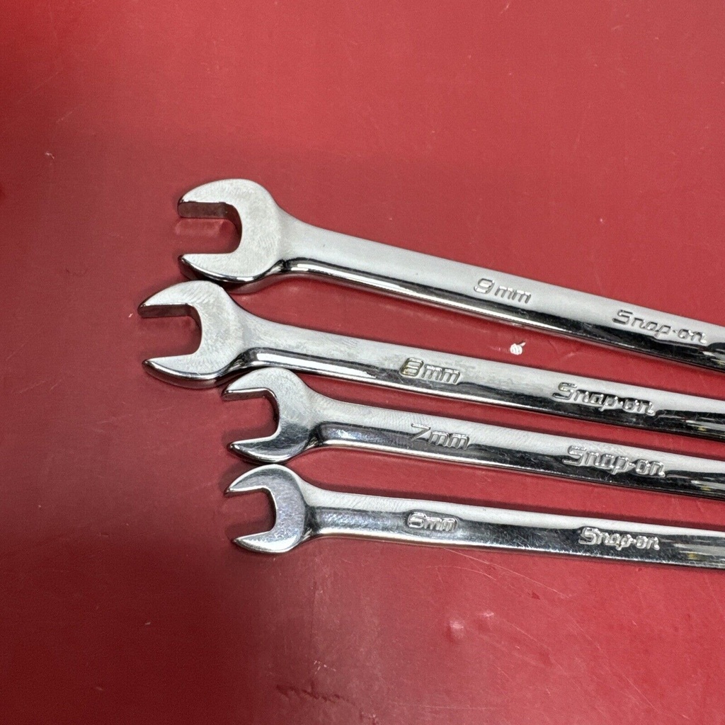 Snap On USA 4 Piece Metric Add On Combo Wrench Set OEXM6B OEXM7B OEXM80B OEXM90B #5