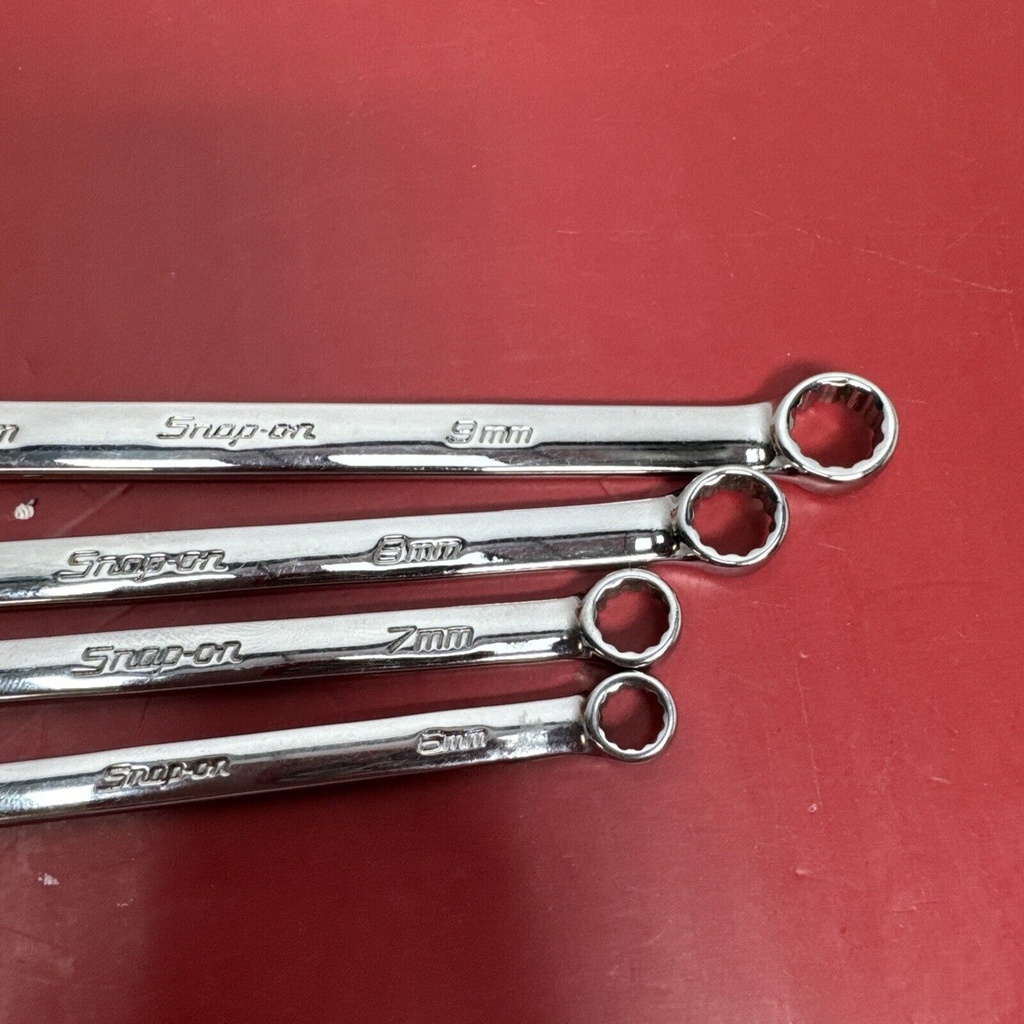 Snap On USA 4 Piece Metric Add On Combo Wrench Set OEXM6B OEXM7B OEXM80B OEXM90B #7