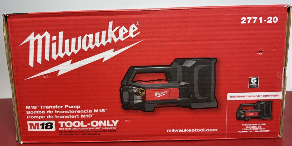 Milwaukee 2771-20 M18 Transfer Pump (Tool Only) #3