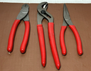 Snap-on 91ACP 9" Adjustable Plier + 87ACF 2 Diagonal Cutter & 96ACF1 Needle Nose used