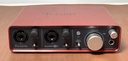 Focusrite 2i2 Studio 2nd Gen USB Audio and Scarlett CM25 Microphone used