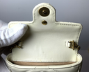 Gucci Mini Tan Leather Gold Hardware GG Marmont Bag 575161 w/Box in Boston, MA