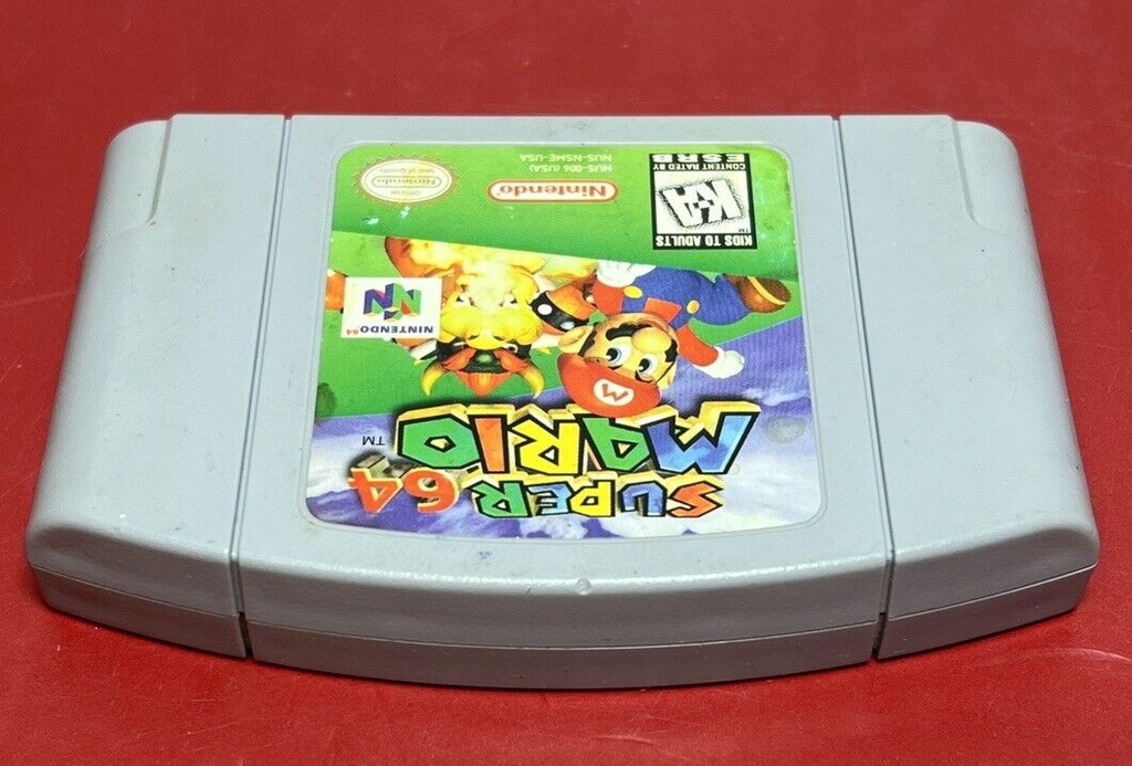 Super Mario 64 (Nintendo 64, 1996) Cart Only Authentic Tested Working Ships Fast #1