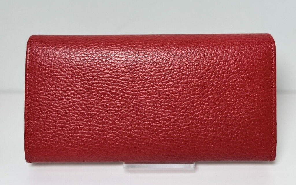 GUCCI Wallet Blossom Continental Leather 354496-2149 Red #1