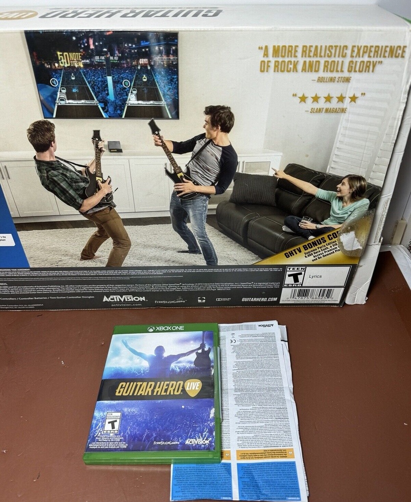 Guitar Hero: Supreme Party Edition (Xbox One, 2016) - *READ DESCRIPTION ** #6