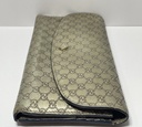 Gucci Micro GG Gucci Shima Sima Long Wallet 256926 Gold -Made in Italy buy