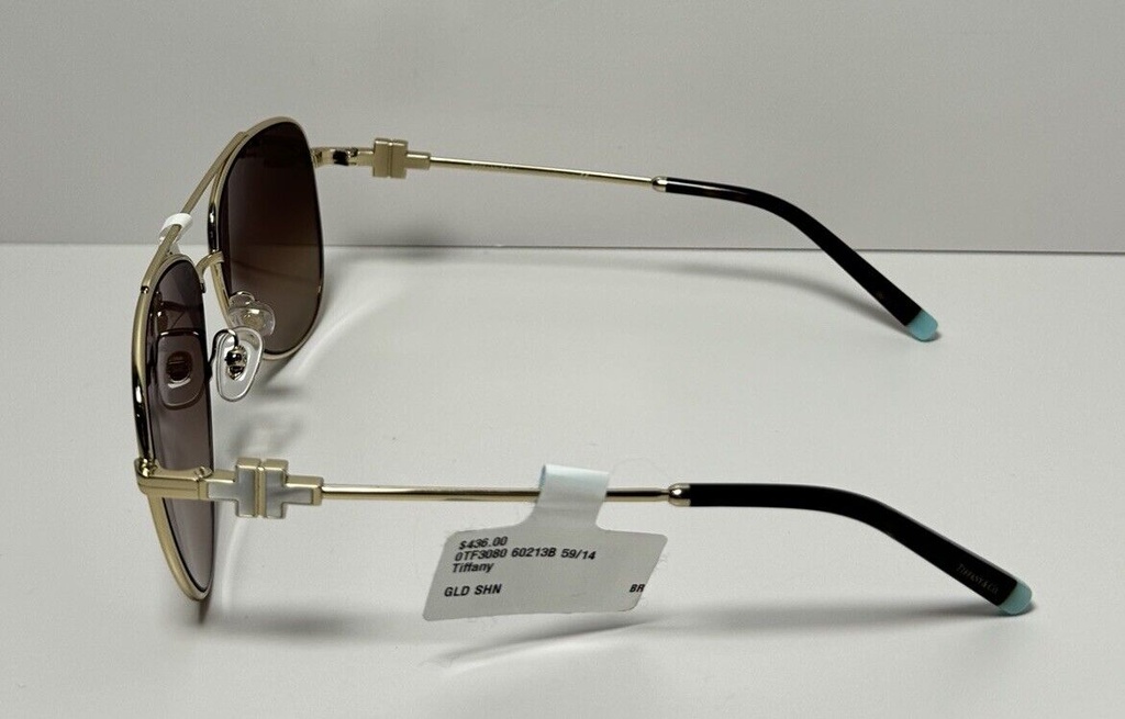 Tiffany & Co TF3080  60213B Pale Gold Brown Gradient  Sunglasses 3080 #7