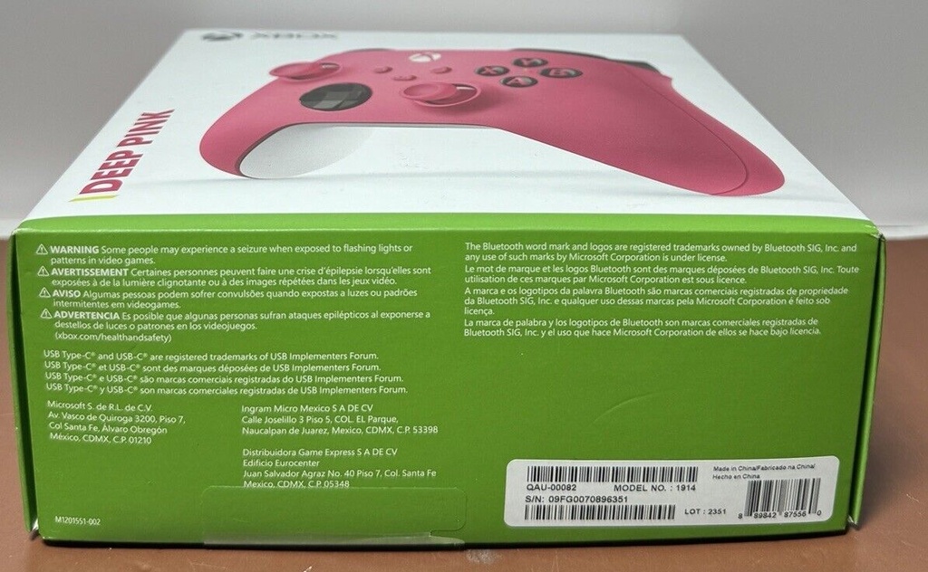 Xbox Wireless Controller Deep Pink #4