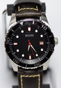 Bulova Sport Men's Quartz Date Calendar Black Dial Red Accents Watch 43mm 98A195 used