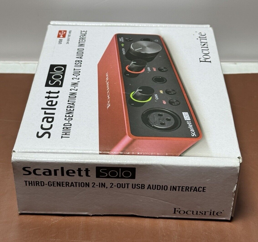 Focusrite Scarlett Solo [3rd Gen] - B-Stock #4