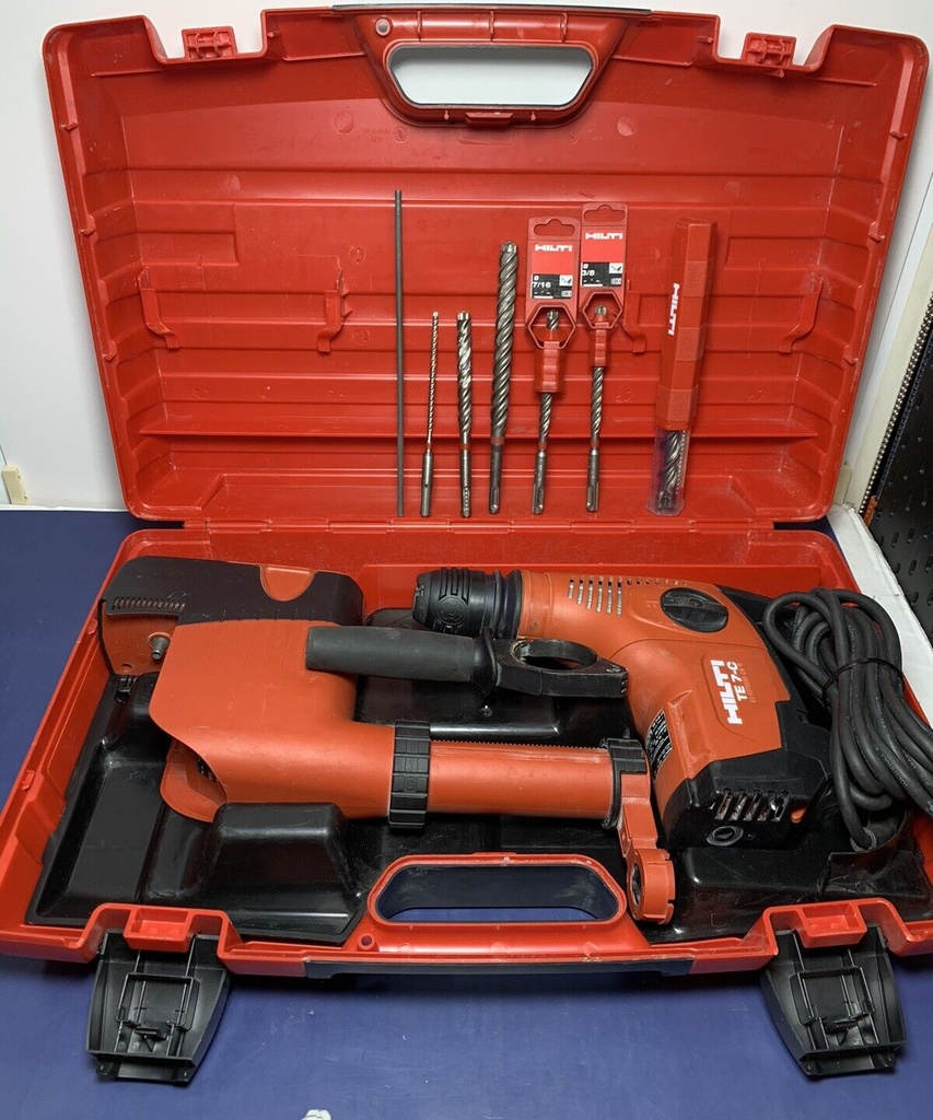 Hilti TE7-C DRS Hammer Drill SDS Rotary Hammer with TE DRS-M01 Dust collector #1