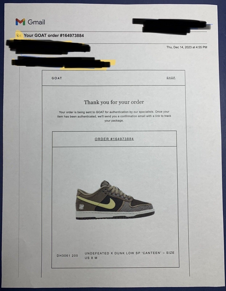 Size 8 - Nike Dunk Low SP x Undefeated Brown DH3061-200 #10