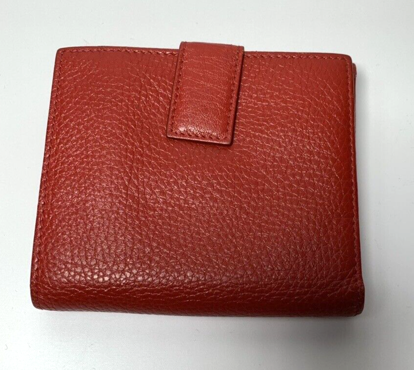 Salvatore Ferragamo Leather Red Wallet #6