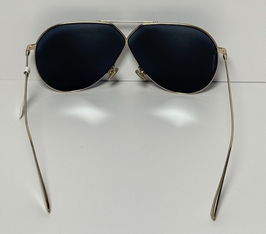 CHRISTIAN DIOR Goldtone Metal Aviator Stellaire3 Sunglasses J5GKU 65-01-145 #2