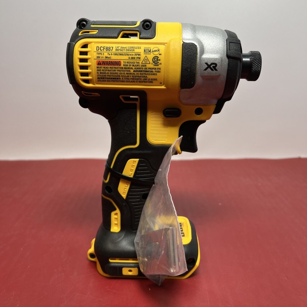 Dewalt DCF887 3-Speed Brushless 20V Max 1/4" Impact Driver 20 Volt NEW #1