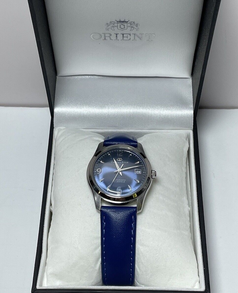 Orient Star Automatic 21 Jewels Blue Dial  Watch Japan 597302-70 #6