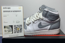 Nike Air Jordan 1 Retro High OG Stealth White Shoes 575441-037 used