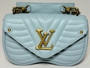 Louis Vuitton New Wave Chain Bag PM Bag Turquoise Blue Crossbody Bag buy