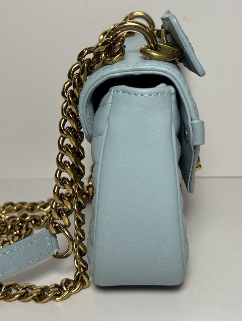 Louis Vuitton New Wave Chain Bag PM Bag Turquoise Blue Crossbody Bag #10