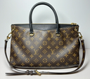 Louis Vuitton Monogram Canvas Black Pallas Handbag purchase