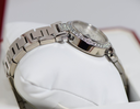 Pasha Cartier WJ12320G 32mm Watch 18k White Gold & Diamonds Box & Papers with delivery