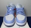 Nike Air Jordan 1 Low DC0774-050 Grey White Aluminum Blue Shoes - WMNS  S 10 cost