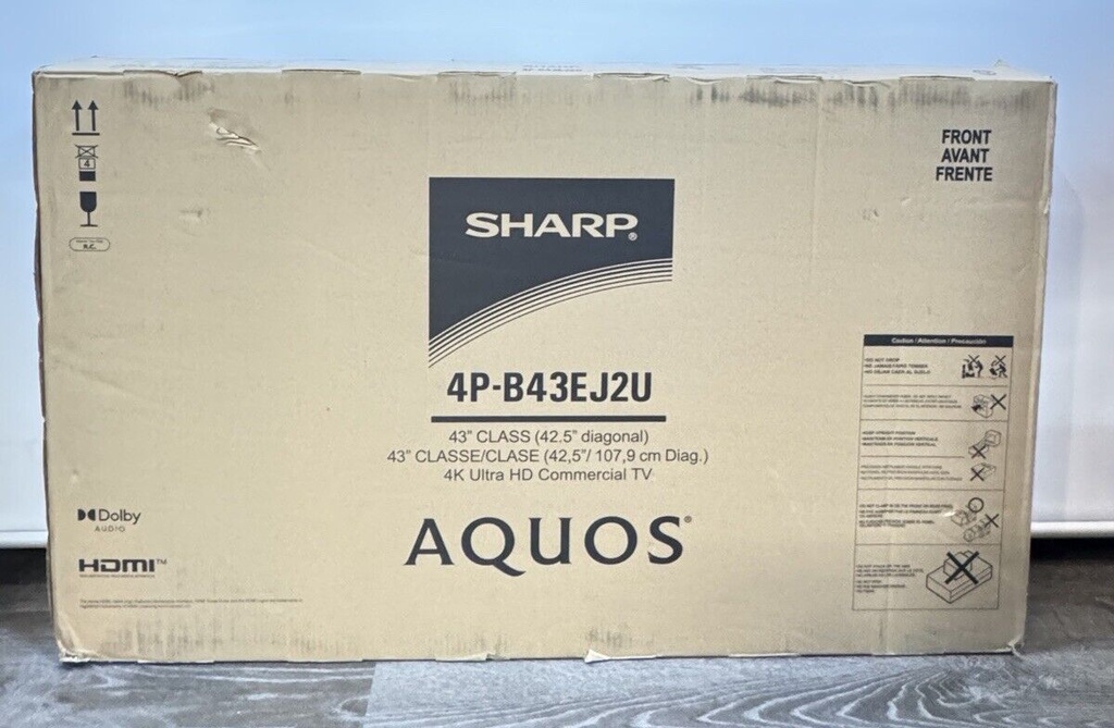 Sharp AQUOS 4P-B43EJ2U 43" 4K HDR Commercial TV #2