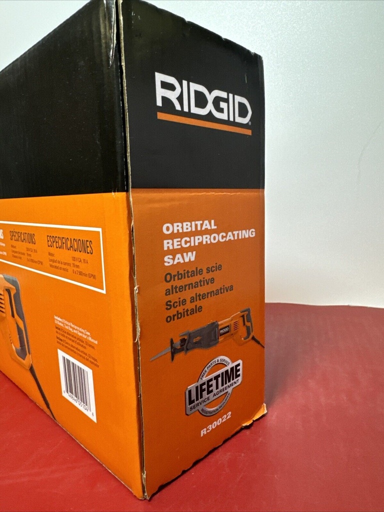 RIDGID R3002 Compact Orbital Reciprocating Saw - Orange #2