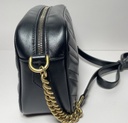 Gucci GG Marmont Small Matelassé Shoulder Bag Crossbody Calfskin Black/Gold HW price