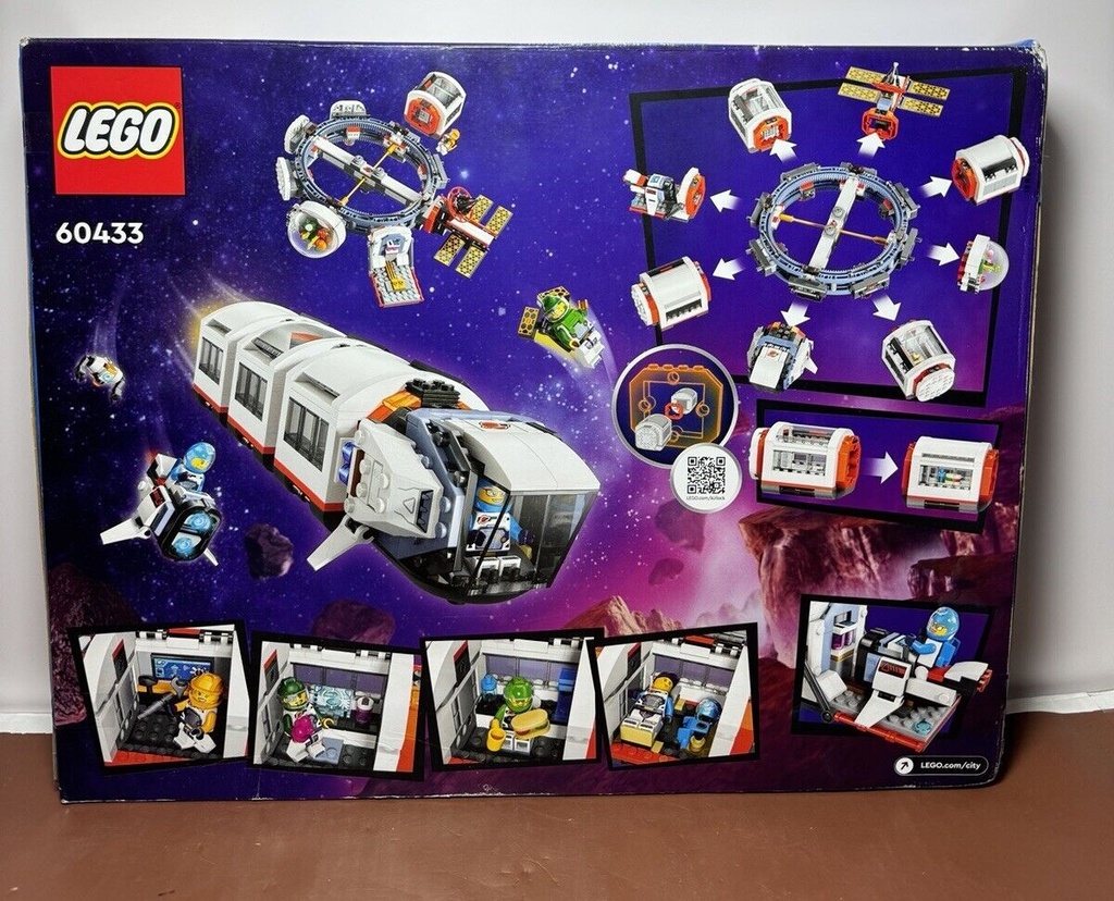 Brand New LEGO 60433 Modular Space Station CITY 1097 PCS Building Set 6470830 #1