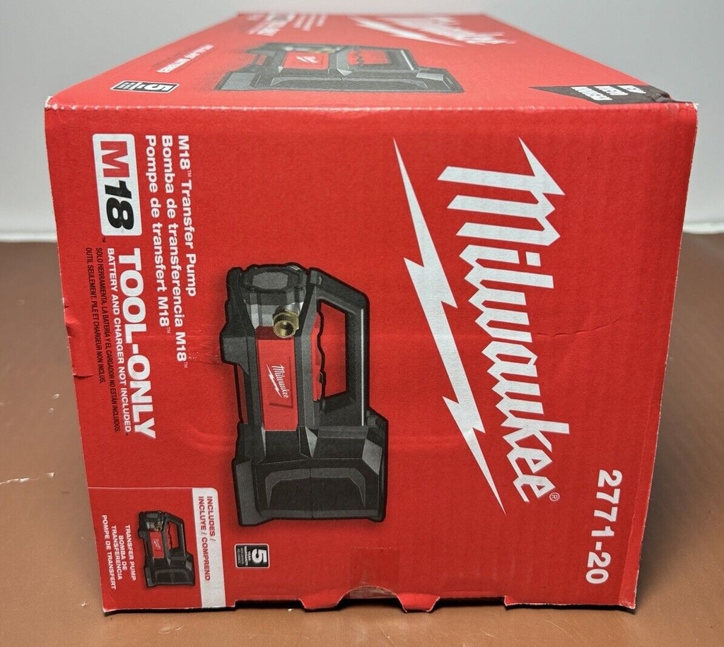 Milwaukee 2771-20 M18 FUEL 18V Water Transfer Pump - Brand New Sealed #4