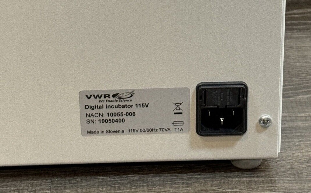 VWR 10055-006 INCU-Line Digital Incubator 115V #5