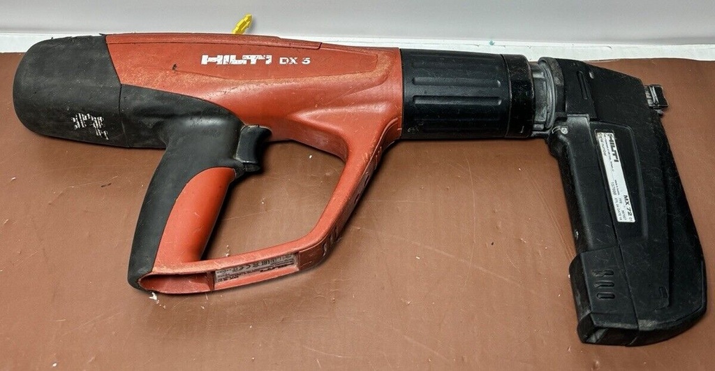 Hilti DX 5 Fully Automatic Powder Actuated Fastening Tool, & MX 72 Magazine #2