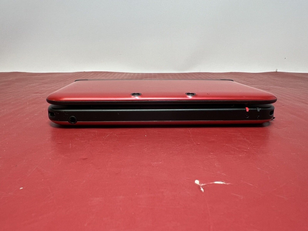 Nintendo 3DS XL Red/Black SPR-001 W/STYLUS, CHARGER, AND GAMES! CLEAN!! #6