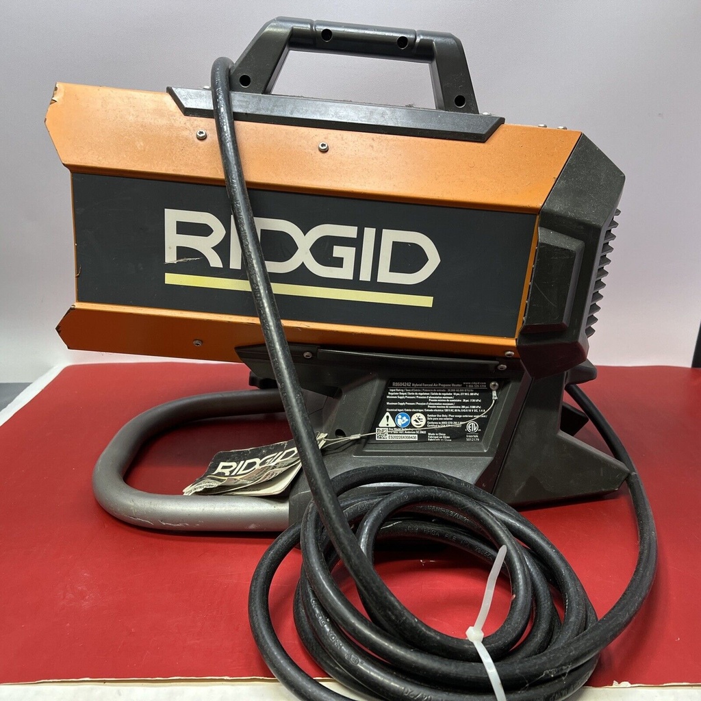 Ridgid 18-Volt Hybrid Forced Air Propane Portable Heater R8604242 (Heater Only) #5