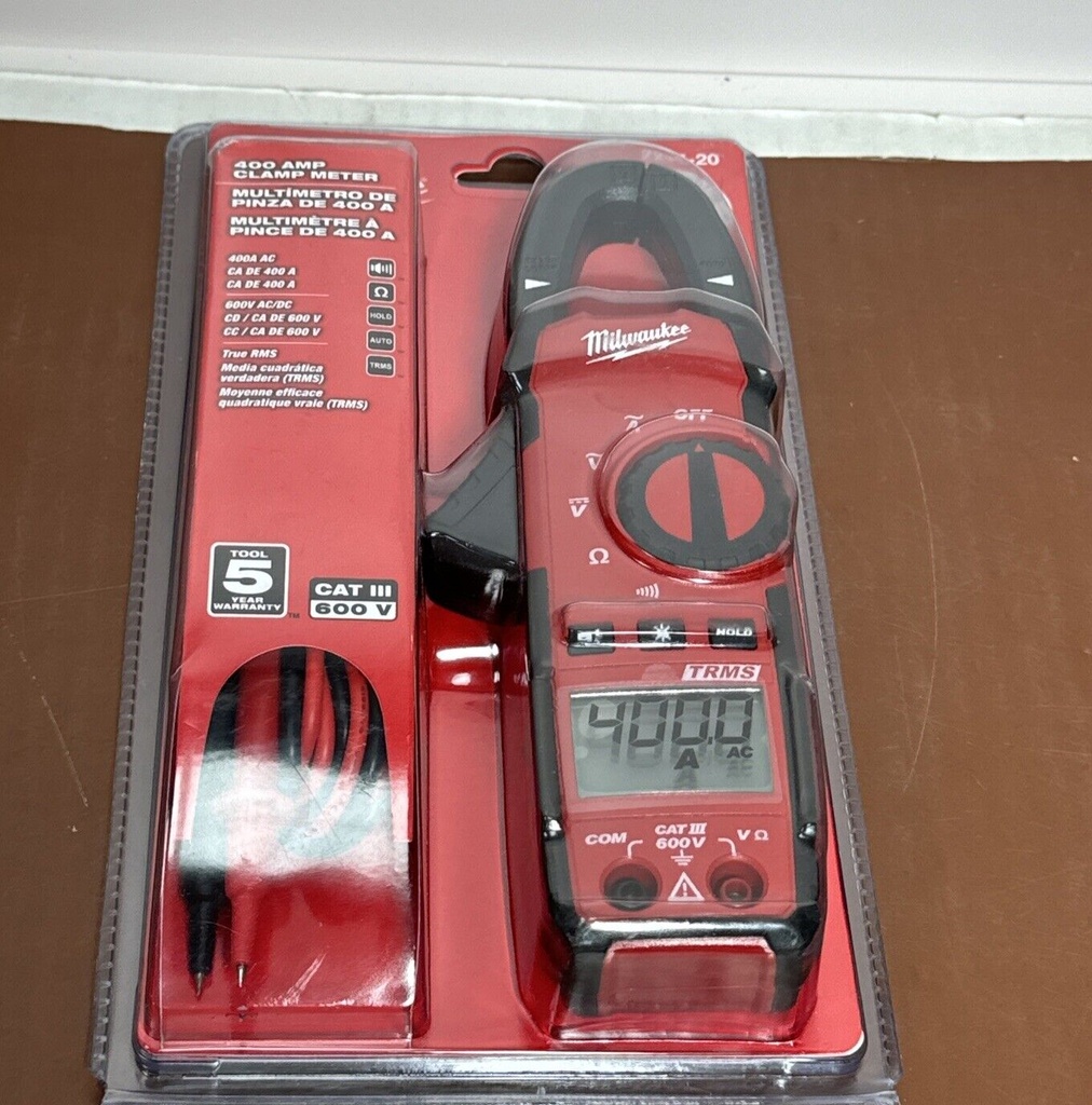 New Milwaukee 2235-20 Amp Clamp Meter 223520 #2