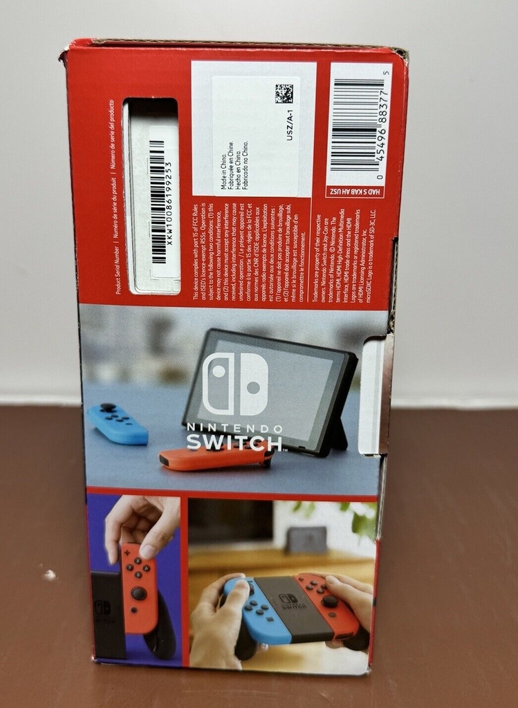 Brand New- Nintendo Switch Red Blue Joy Cons 32GB V2 Gaming Console #3